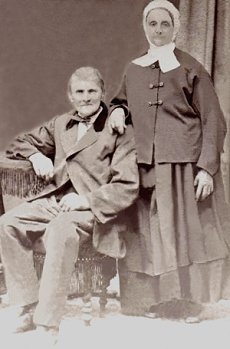 Jacques Alexandre Liégeois et Annette Baccus vers 1880